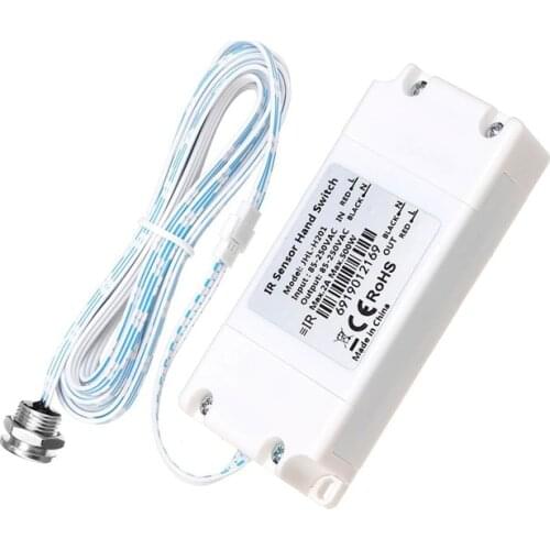 AC85-250V Hand Sweep Infrared Sensor Cabinet Light IR Sensor Switch For Cabinets Wardrobes Mirror Lights LED Lamps Hand Wave