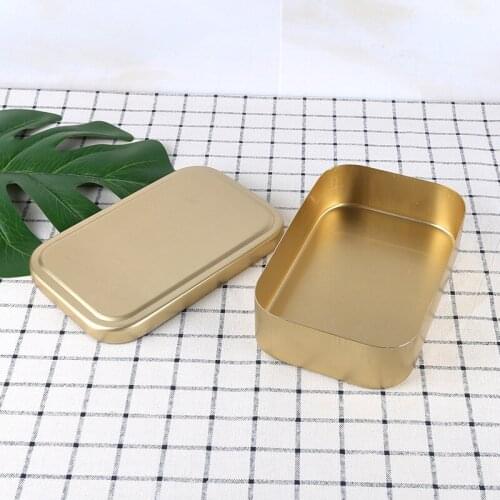 Lunch Box Salad Box Packing Case Fruteira Serving Bowl Aluminum Single Layer Thicken Food Container Camp Portable Storage Case