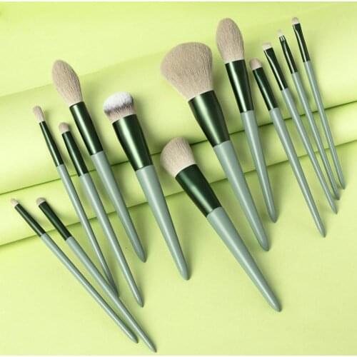 13pcs/set Makeup Brush Set Cosmetic Foundation Powder Blush Eyeshadow Cosmetic Multifunctional Cosmetic Brush Make Up Tools