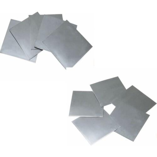 New 99.9% High Purity Pure Zinc Zn Sheet Plate Metal Foil for Science Lab 100x100mm/100x150mm/140x140mm/100x200mm