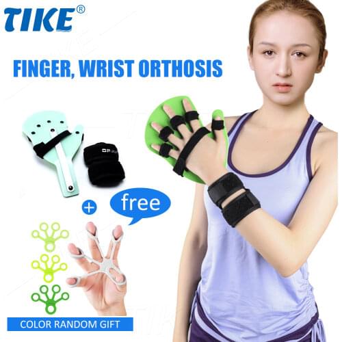 TIKE Finger Orthotics Fingerboard Hand Training Board for Stroke Hemiplegia Finger Wrist Brace Training Rehabilitation Equipment