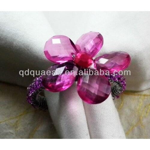 Aliexpress sold beaded wedding napkin ring