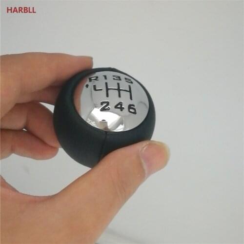 6 Speed Gear Stick Shift Knob For Peugeot 307 308 3008 407 5008 807 PARTNER B9 TEPEE For Citroen C3 C4 C8 Picasso