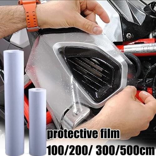 Car Door Protectot Sticker 15/20cm x 1/5M Rhino Skin Protective Film Car Bumper Hood Paint Protection Stickers Anti Scratch Film