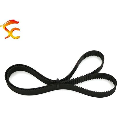 2pcs GT2/2M 392 belt closed loop rubber 2GT-392-6.5 timing belt Teeth 196 Length 392mm width 6.5mm for 3D printer