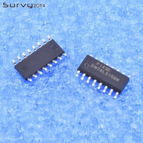 5/10PCS DM74LS156M SOP-16 DM74LS156 Demultiplexer/Decoder,2 To 4 Line diy electronics