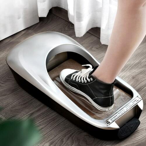 Roll Film Automatic Shoe Cover Machine Office Household Shoe Sole Cover Machine Waterproof Shoe Covers Cleaning with Film