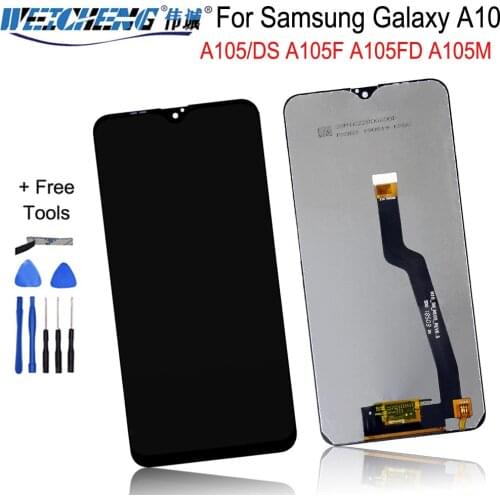For Samsung Galaxy A10 lcd Digitizer A105/DS A105F A105FD A105M Display Touch Screen Digitizer For Samsung A10 lcd