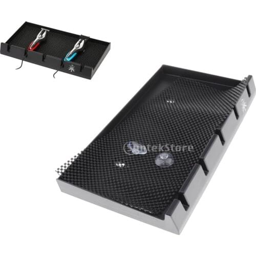 5 Spaces Electric Hair Holder Hair Trimmer Scissors Stand ABS Barber Clipper Tray Anti-slip Salon Clippers Organizer Razor Case