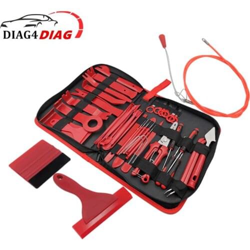 Upgrade Car Panel Repair Tool Disassemble Door Window Removal Car Stereo Install Repair Tools Anti-Scratch Trim Moldings Kits