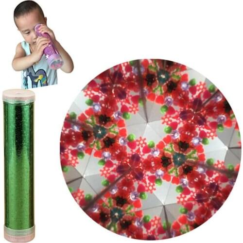 DIY Kaleidoscope Children Toy Child Educational Science Classic Toy Large Twisting Kaleidoscopes Rotating Kid Gift Color Random