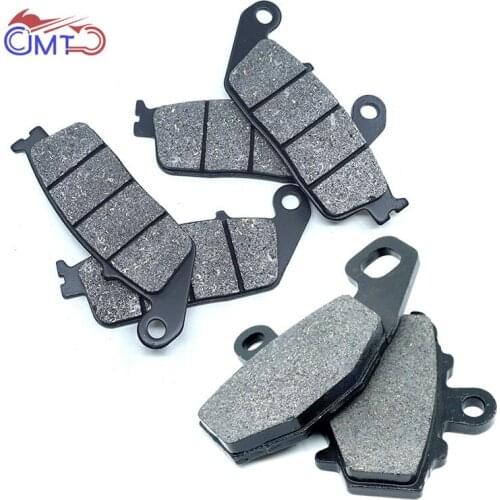 For Kawasaki EX650 EX 650 Ninja 650 2017 2018 Front Rear Brake Disc Pads Set Kit