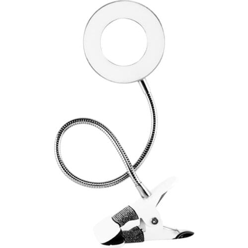 Makeup Illuminator Equipment Tattoo Lamp with Clamp USB LED Lamp Cold Light Eyebrow Eyelash Extension Beauty Salon