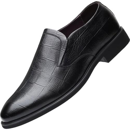 2021 New Mens Quality Real Leather Shoes Extra Soft Business Casual Size 38-43 Man Genuine Dress Shoes