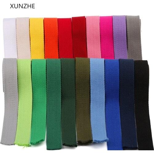 XUNZHE Webbing 6m* 25 mm Canvas Ribbon Belt Woven Tape Nylon Band Backpack Binding Sewing Bag Belt Accessories