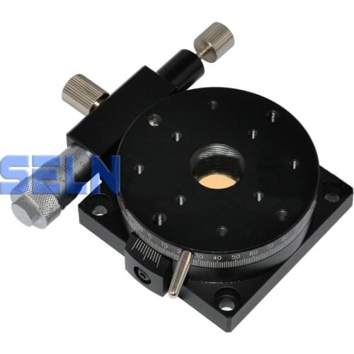 RSP60-L R Axis Rotating Rail High Precision Slide Sliding Stage Manual platform R Sliding Table 60mm