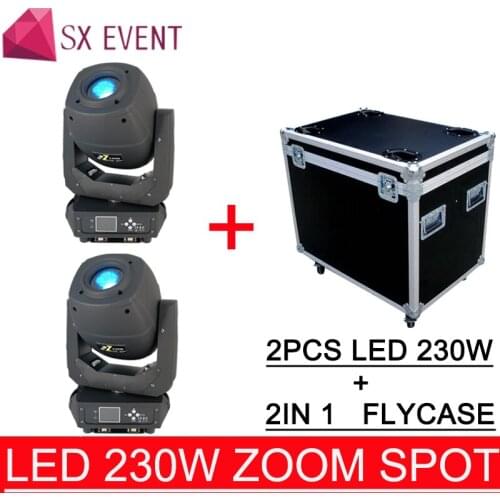 Disco dj stage lights stage lighting effect dmx spot 230W LED BEAM SPOT ZOOM 3IN1 Moving Head Lighting