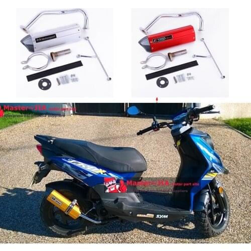 SYM GY6 50 60 80c kymco 50 MScooter Moped 4 stroke GY6 50 GY6-80 139QMB Performance Exhaust Muffler system