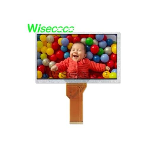 TFT LCD 7.0 Inch 800x480 Brightness 400cd/m2 Transmissive Lcd Screen