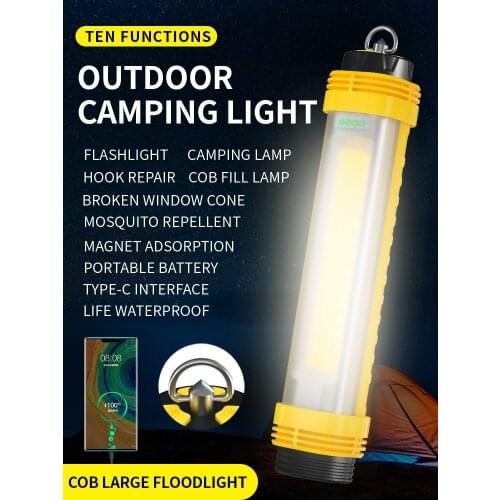 XM-L2 U3 High Quality Mosquito Repellent Super Bright Led Flashlight Built in Battery Torch Power Bank Usb Rechargeable Camping