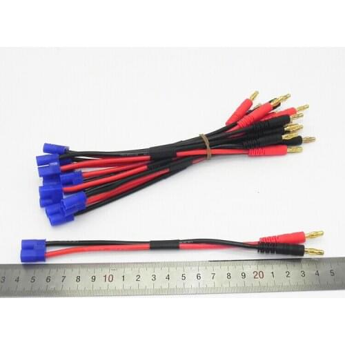 100 piece HOT sale EC3 Y charge cable EC3 to 4.0 banana connector
