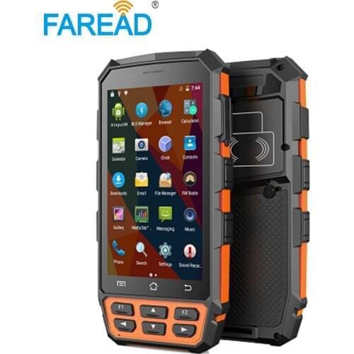 4G Bluetooth Android 7.0 Industrial UHF PDA Barcode Scanner Handheld Terminal RFID Reader