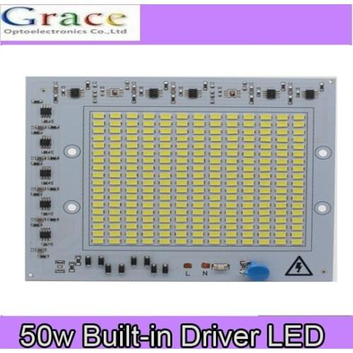 50W 5630 SMD LED 220V White lighting lamps IC intelligent built-in driver