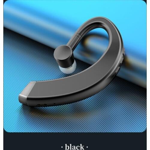 Single Ear Hook Bluetooth Earphones Sports Business Headsets with Microphone Headphones with Noise Reduction HiFi Sound Quality