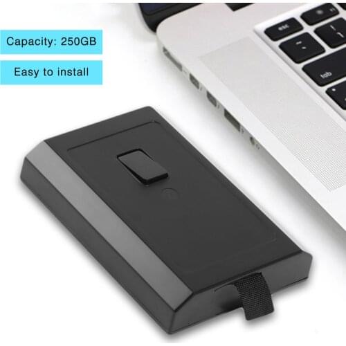 1pcs Internal Hard Drive Disk HDD Case Enclosure Shell for Xbox 360 Slim Drop Shipping