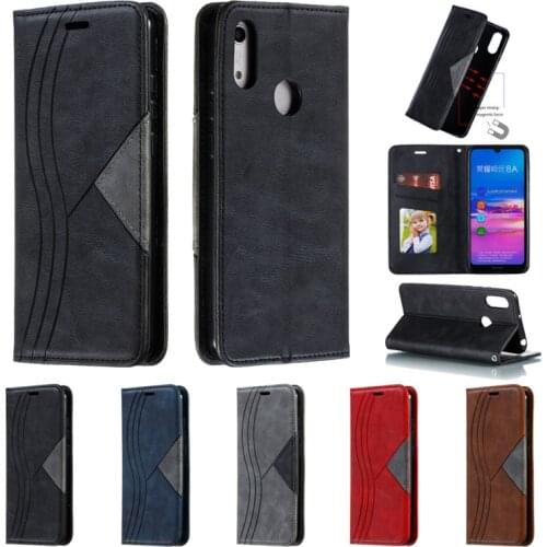 Huawei Y6 2019 Case Huawei Y6 2019 MRD-LX1F Fundas Wallet Case For Coque Huawei Y 6 Y6 Prime 2019 Cover Flip Leather Phone Case