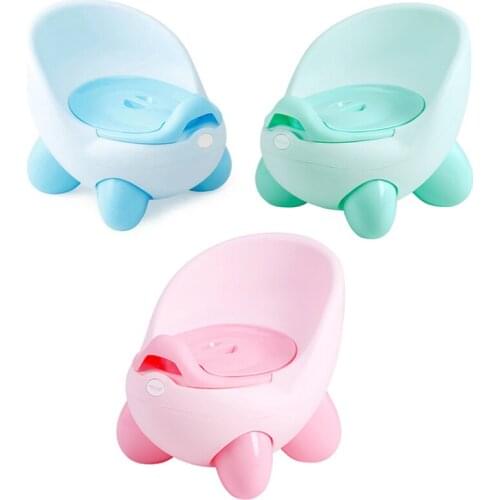 Baby Toilet Seat Cute Egg Travel Childrens Pot Toilet Portable Training Boy Girls Child Potty for free potty brush