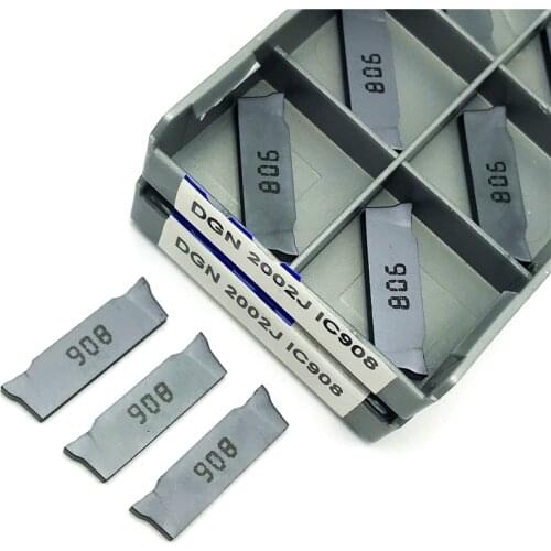 DGN2002J IC908 2MM Grooving carbide insert high quality Cutting tool CNC turning insert Parting and grooving tool