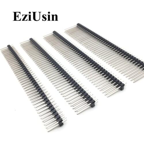 2.0mm 2.0 double Row Male 2*40P Breakaway PCB Board Pin Header Long 8.7 12 15 17 19 21mm Connector Strip Pinheader 2x40