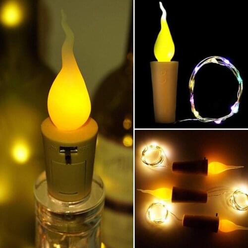 20LED Bottle Stopper Fairy String Fairy String Light Super Bright Wedding Decorative Lights Festival Durable Romantic
