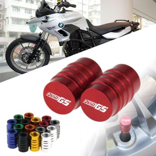 Wheel Tire Valve caps CNC Aluminum Airtight Covers For BMW F650GS F650 GS 650GS Motorcycle Accessories Parts