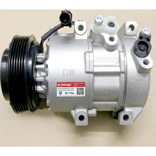 For DOOWON DV16 AIR A/C AC Compressor KIA SORENTO II XM Rondo Sportage 2.4 97701-2P310 97701-2P360 977012P310 977012P360