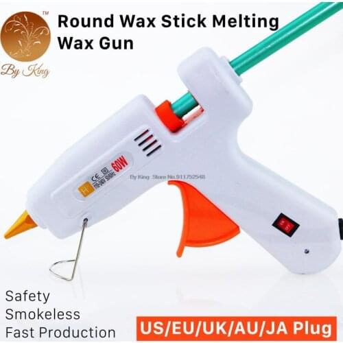 DIY Sealing Wax Gun Glue Gun Set Electric Heat Hot Melt Crafts Repair Tool Pro110-240V 60W With 10pcs Sticks Gift US/EU/UK/AU/JA
