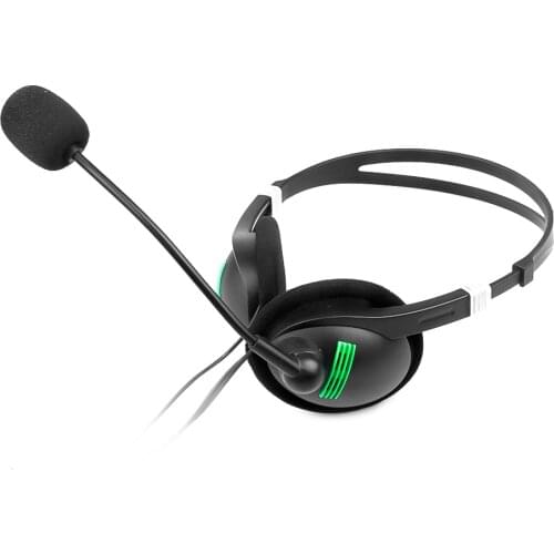 3.5mm double-headed wired earphones with noise-cancelling earphones, suitable for school desktop laptop childrens earphones