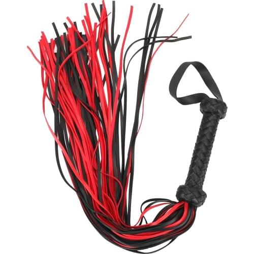 OLO PU Leather Whip Spanking Paddle Flirting Flogger Erotic Adult Game Sex Toys for Women