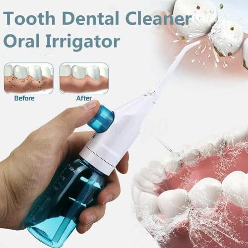 Portable Oral Irrigator Water Dental Flosser Water Jet Toothbrush Toothpick Nasal Irrigator Implement Teeth Cleaner Oral Hygiene