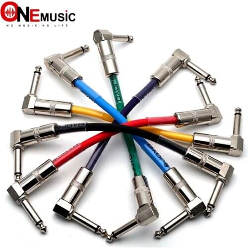 JOYO CM-11 Colorful Connection Cable for Guitar Bass Pedal 6PCS/lot Guitar Pedal Cable