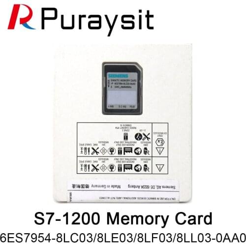 Siemens S7-1200 Memory Card 6ES7954-8LC03-0AA0/8LE03-0AA0/8LF03-0AA0/8LL03-0AA0