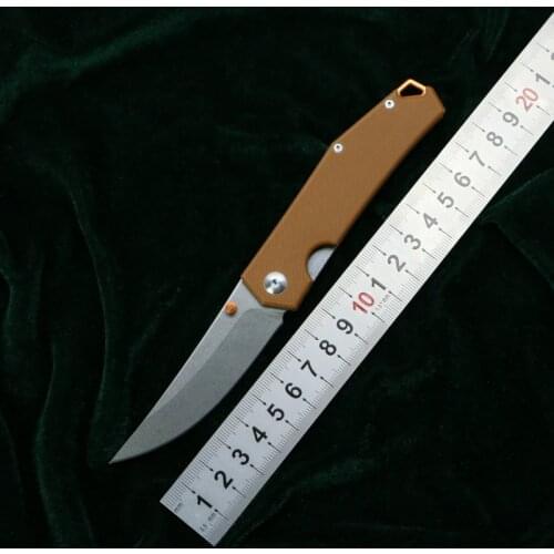 ACE Clyde folding knife 8cr13mov blade Steel G10 Aluminum handle camping hunting survival pocket fruit kitchen knives EDC tools