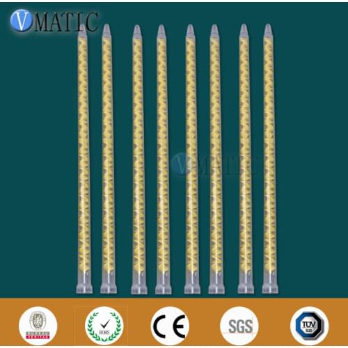 High Quality Plastic Resin Static Mixer MS13-36 Mixing Nozzles For Duo Pack Epoxies (Yellow Core)