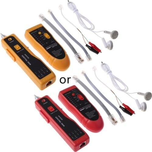 LAN Network Cable Tester for Cat5 Cat6 RJ45 UTP STP Detector Line Finder Telephone Wire Tracker Tracer Diagnose Tone Tool