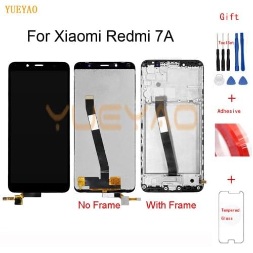 For Xiaomi Redmi 7A LCD Display +Touch Screen Digitizer LCD Glass Panel Replacement For Xiaomi Redmi 7A LCD Display Screen
