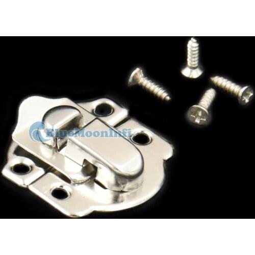 10 Pcs / Lot Metal Purse Boxes Cases Buckles Suitcase Bag Lock Catch Latch For Closure Nickel