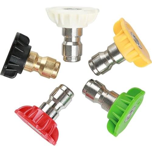 Pressure Washer Gun Adapter with 1/4 Inch Pressure Washer Nozzles Tips for Karcher K2 K3 K4 K5 K6 K7