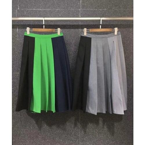 Женские плиссированные юбки Aswomoye China At AliExpress