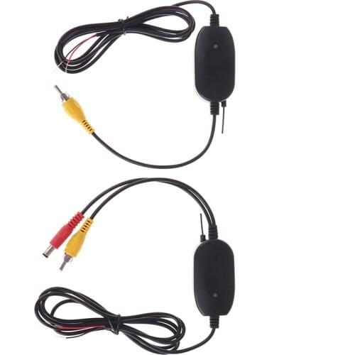 Car Rear View Camera Wifi Wireless Wiring Kit 2.4GHz DC 12V Vehicle Cameras Wireless Transmitter/Receiver